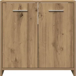 Vidaxl Armoire lavabo de salle de bain chêne artisanal 60x33x60 cm