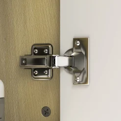 Homcom Armoire miroir murale salle de bain - porte, étagère, 2x3 tablettes latérales - 80 x 20 x 59 cm - effet bois clair* Armoire De Toilette