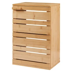 [En.Casa] Armoire murale de salle de bain Epind bambou 50 x 33 x 20 cm naturel