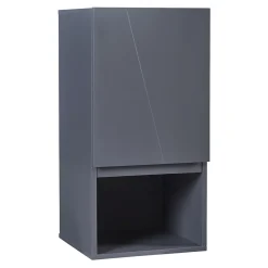[En.Casa] Armoire murale de salle de bain Overath 60 x 30 x 30 cm gris en.casa* Armoire De Toilette
