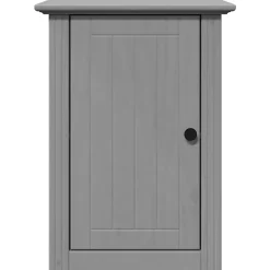 Vidaxl Armoire murale de salle de bain BODO gris 44x30x60 cm* Meuble Wc