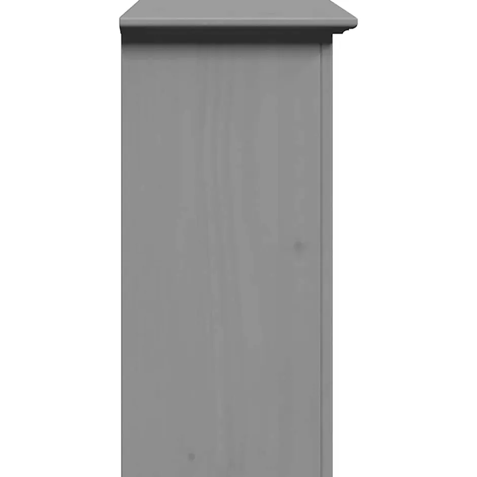 Vidaxl Armoire murale de salle de bain BODO gris 44x30x60 cm* Meuble Wc