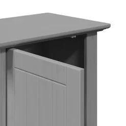 Vidaxl Armoire murale de salle de bain BODO gris 44x30x60 cm* Meuble Wc