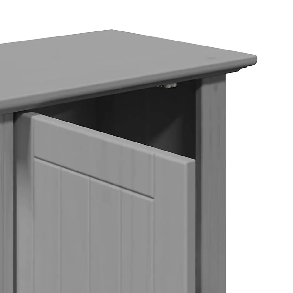 Vidaxl Armoire murale de salle de bain BODO gris 44x30x60 cm* Meuble Wc
