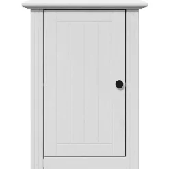 Vidaxl Armoire murale de salle de bain BODO blanc 44x30x60 cm* Meuble Wc