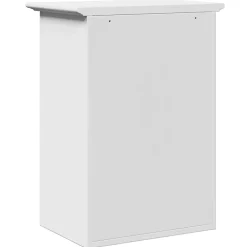 Vidaxl Armoire murale de salle de bain BODO blanc 44x30x60 cm* Meuble Wc