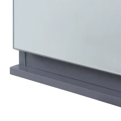 [En.Casa] Armoire murale de salle de bains avec miroir Overath 60 x 20 x 50 cm gris en.casa* Armoire De Toilette