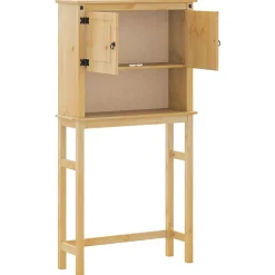 Vidaxl Armoire pour machine à laver salle de bain Corona pin massif