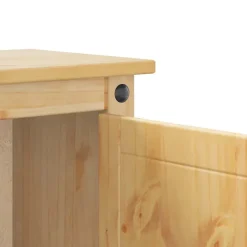 Vidaxl Armoire pour machine à laver salle de bain Corona pin massif