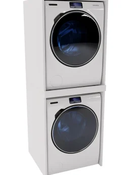 Raumhirsch Furniture Armoire pour machine à laver et sèche-linge RAUMHIRSCH Meuble compact pour laverie