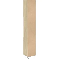 Vidaxl Armoire salle de bain chêne sonoma 30x30x190 cm* Meuble Wc