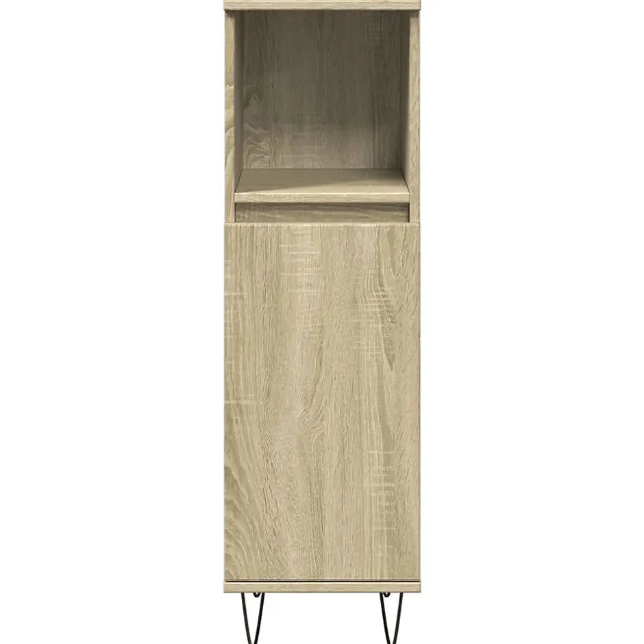 Vidaxl Armoire salle de bain chêne sonoma 30x30x100 cm