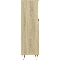 Vidaxl Armoire salle de bain chêne sonoma 30x30x100 cm