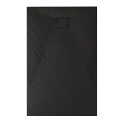 Bac à douche 70x150x2,6 CM Rectangulaire Anthracite Effet Pierre mod. Blend* Receveur De Douche