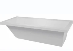 Novellini Baignoire à encastrer Calos 2.0 (avec pieds inclus) - Dimensions :180 x 80 x 58 - 235 litres* Baignoire Droite