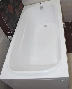 Azura Home Design Baignoire à porte EULALIE - 140cm* Baignoire À Porte