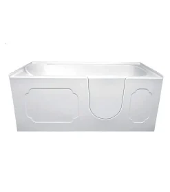 Azura Home Design Baignoire à porte KASTRAKI 151x75x61 cm droit ou gauche - droit