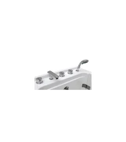 Azura Home Design Baignoire à porte KASTRAKI 151x75x61 cm droit ou gauche - droit