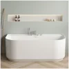 Mob-In Baignoire acrylique murale EQUINOXE blanche 170cm