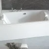 Azura Home Design Baignoire angle gauche ZIANIGI avec tablier - 150cm