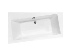Azura Home Design Baignoire angle gauche ZIANIGI avec tablier - 150cm