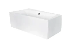 Azura Home Design Baignoire angle gauche ZIANIGI avec tablier - 150cm