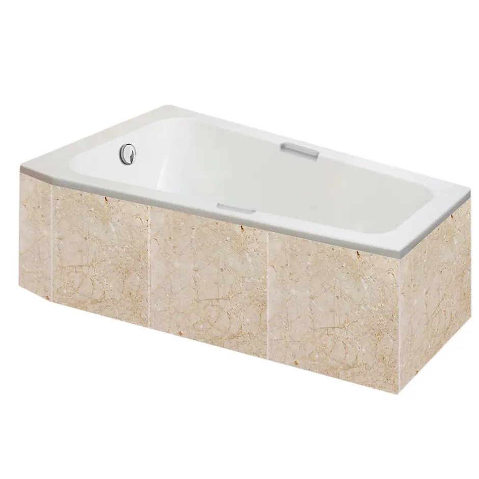 Valentin Baignoire asymétrique angle gauche Chaloop L.160 x l.90 cm sans tablier* Baignoire Asymétrique