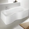Valentin Baignoire asymétrique d'angle droit Folk 180 x 90 cm sans tablier* Baignoire Asymétrique
