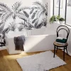 GoodHome Baignoire asymétrique droite 160x90 cm, blanc, Teesta