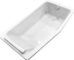 Jacob Delafon Baignoire bain douche 170 x 85 cm blanc brillant