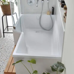 Jacob Delafon Baignoire bain douche 180 x 90 cm Neo blanc brillant gauche* Baignoire Droite