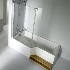 Jacob Delafon Baignoire bain douche 180 x 90 cm Neo blanc brillant gauche* Baignoire Droite