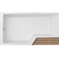 Jacob Delafon Baignoire bain douche 180 x 90 cm Neo blanc brillant gauche* Baignoire Droite