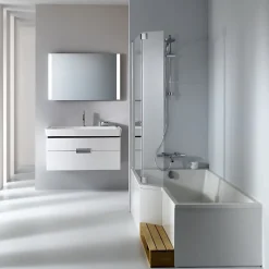 Jacob Delafon Baignoire bain douche 180 x 90 cm Neo blanc brillant gauche* Baignoire Droite