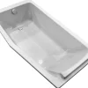 Jacob Delafon Baignoire bain douche 160 x 85 cm blanc brillant* Baignoire Douche