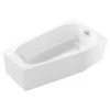 Jacob Delafon Baignoire bain douche 170 x 90 Bastille vidage à droite blanc mat* Baignoire Droite