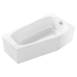 Jacob Delafon Baignoire bain douche 170 x 90 Bastille vidage à droite blanc mat* Baignoire Droite