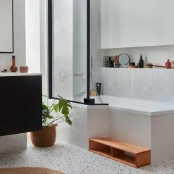 Jacob Delafon Baignoire bain douche 150 x 80 cm Neo blanc mat gauche