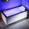 Archipel Baignoire balneo LORD SOLO MAX BLACK 1 place 180X90 - GAUCHE* Baignoire Balnéo