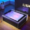 Archipel Baignoire balneo Thérapeutique ALTESS DUO BLACK 2 à 4 places - 190x140* Baignoire Balnéo