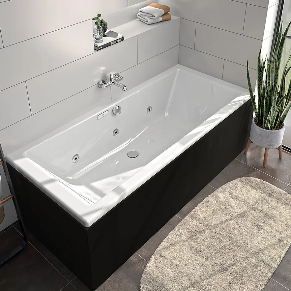 Allibert Baignoire balnéo Essentia Kando 180 x 80 cm* Baignoire Balnéo