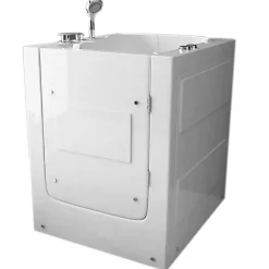 Eliteshopping Baignoire Balnèo avec porte pour seniors 93 x 83 x h100 cm Lavander* Baignoire À Porte