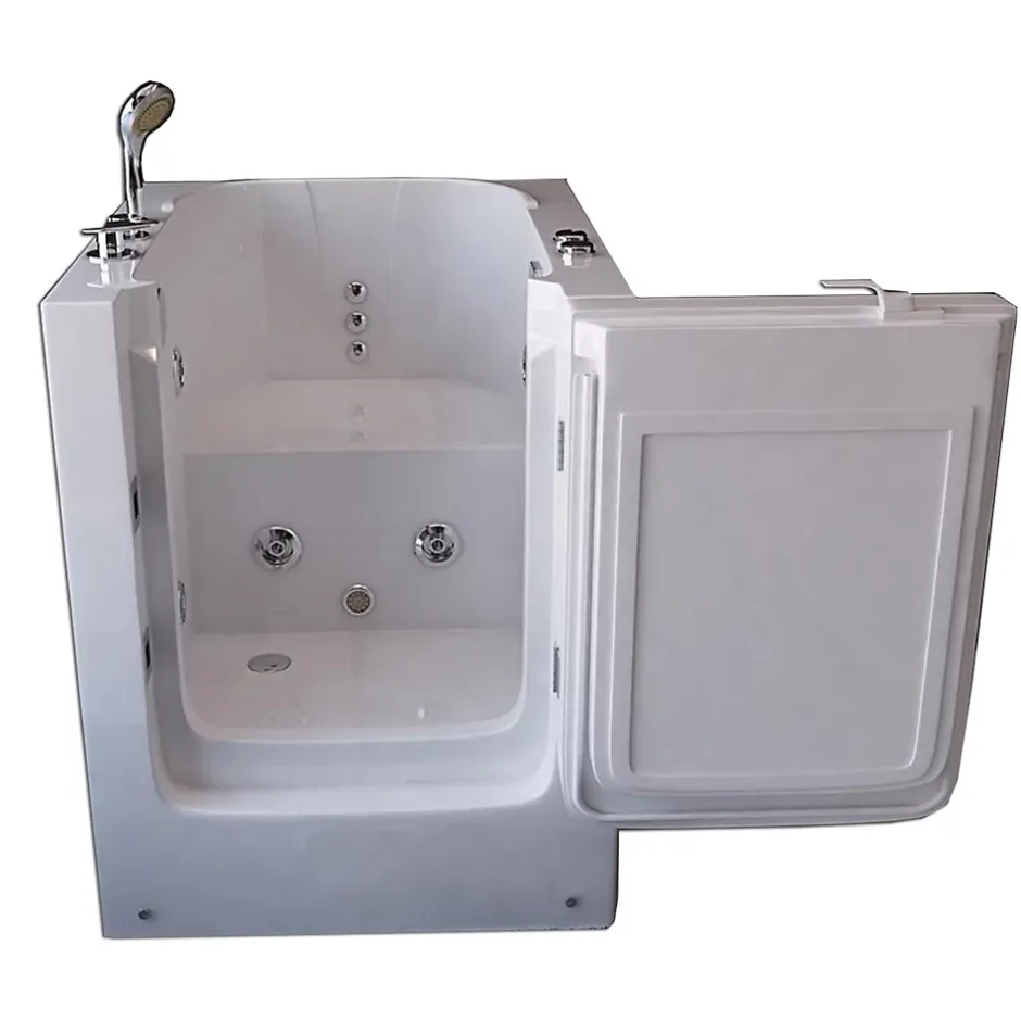 Eliteshopping Baignoire Balnèo avec porte pour seniors 93 x 83 x h100 cm Lavander* Baignoire À Porte