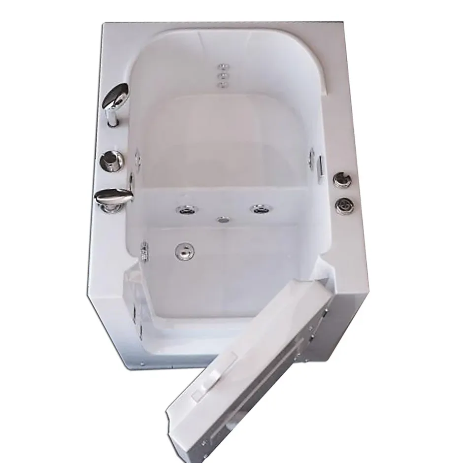 Eliteshopping Baignoire Balnèo avec porte pour seniors 93 x 83 x h100 cm Lavander* Baignoire À Porte