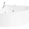 Vente-unique Baignoire balnéo d'angle AGYNESS - 263L - 135x135x57 cm* Baignoire Balnéo
