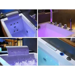Distribain Baignoire balnéo D-Mumbai 30 jets Whirlpool* Baignoire Balnéo
