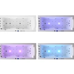 Distribain Baignoire balnéo D-Mumbai 30 jets Whirlpool* Baignoire Balnéo