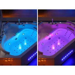Distribain Baignoire balnéo Dubaï 47 jets + massage cervicales Whirlpool