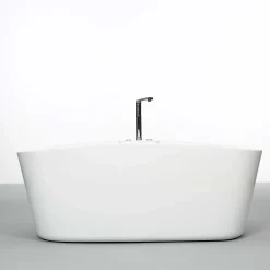 Spalina Baignoire balnéo îlot Tao Bulle 170x80 cm, blanc, By
