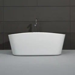 Spalina Baignoire balnéo îlot Tao Bulle 170x80 cm, blanc, By